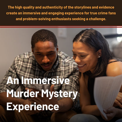 Hunt A Killer Camp Calamity - Murder Mystery Game for True Crime Fans with Evidence & Puzzles - Solve Crime at Date Night or Family Game Night - Age 14+
