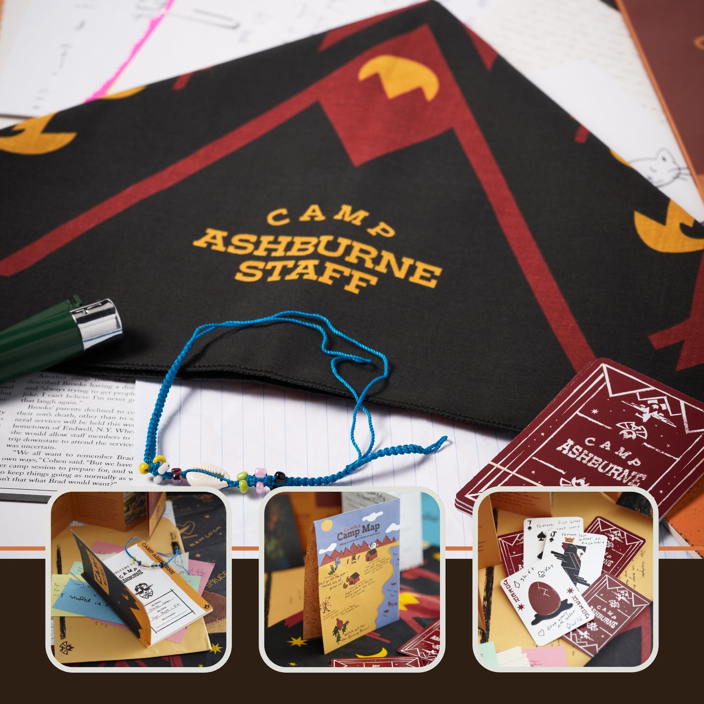 Hunt A Killer Camp Calamity - Murder Mystery Game for True Crime Fans with Evidence & Puzzles - Solve Crime at Date Night or Family Game Night - Age 14+