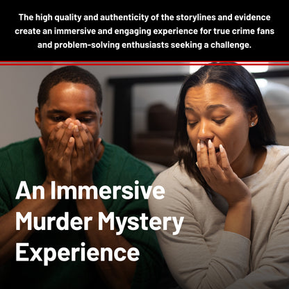 Hunt A Killer The Melancholy Killer - Solve a Murder of 90s Serial Killer - For True Crime Fans with Documents & Puzzles - Murder Mystery Game for Adults - Solve Crimes at Game Night or Date Night