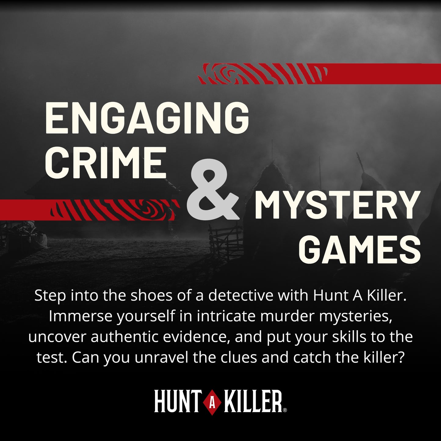 Hunt A Killer Body on the Boardwalk, an Immersive Murder Mystery Experience - Murder Mystery Game for True Crime Fans with Evidence & Puzzles - Solve Crime at Date Night or Family Game Night - Age 14+