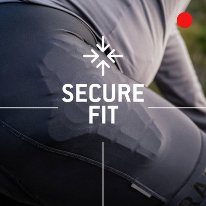 G-Form Slip-In Hip Protectors - Mountain Bike Hip Pads for Women - Black, L/XL