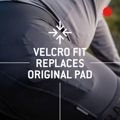 G-Form MX Detachable Hip Protector - Integratable Hip Pads for Mountain Bike & Motorcycle Gear - Black, S/M
