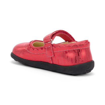 See Kai Run Jane II Red Metallic 8