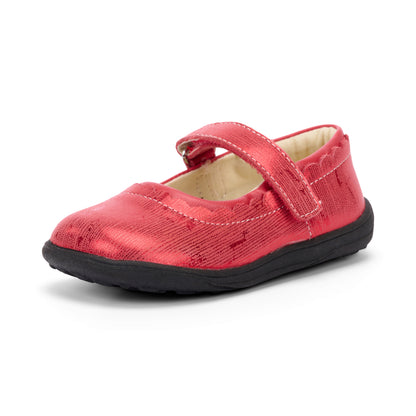 See Kai Run Jane II Red Metallic 6