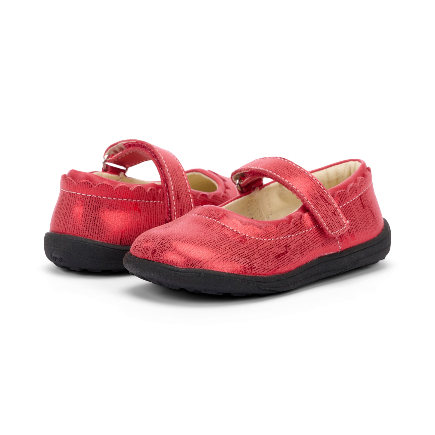 See Kai Run Jane II Red Metallic 12.5