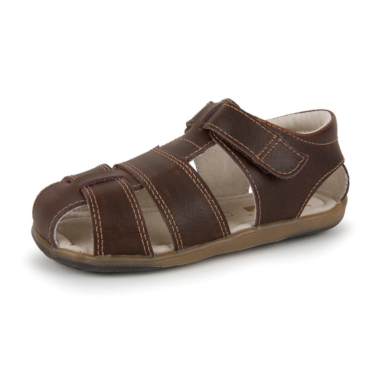 See Kai Run, Jude IV Sandals for Kids, Brown, 9.5