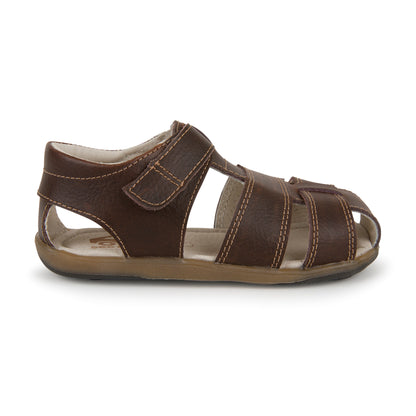 See Kai Run, Jude IV Sandals for Kids, Brown, 9
