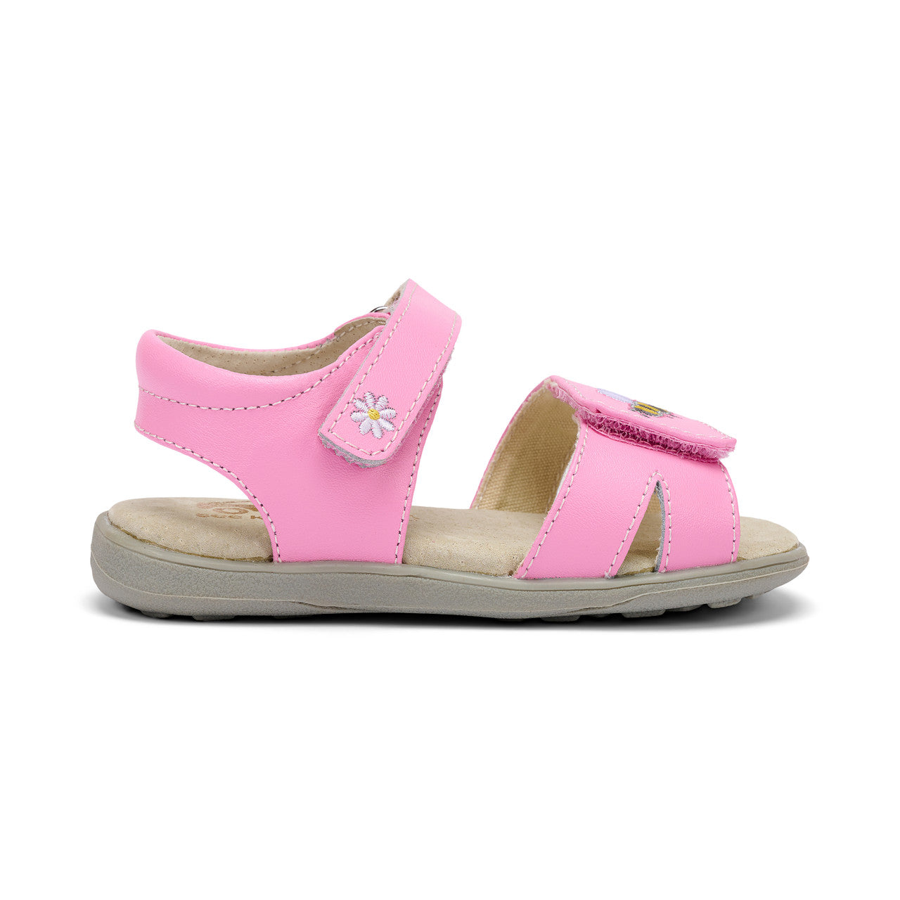 See Kai Run - Olivia III Sandal for Toddlers, Hot Pink Garden, 8