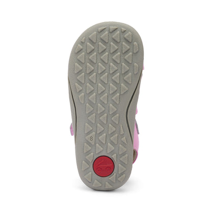 See Kai Run - Olivia III Sandal for Toddlers, Hot Pink Garden, 8