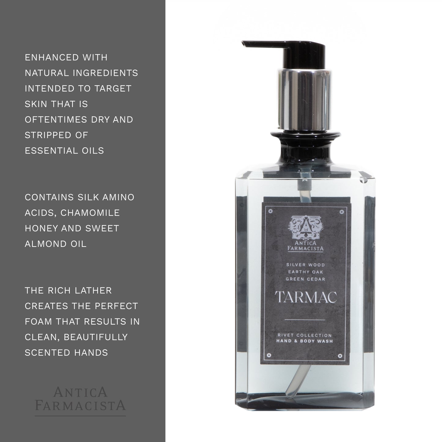 Antica Farmacista Hand Wash, Tarmac, 15.3 Fl Oz