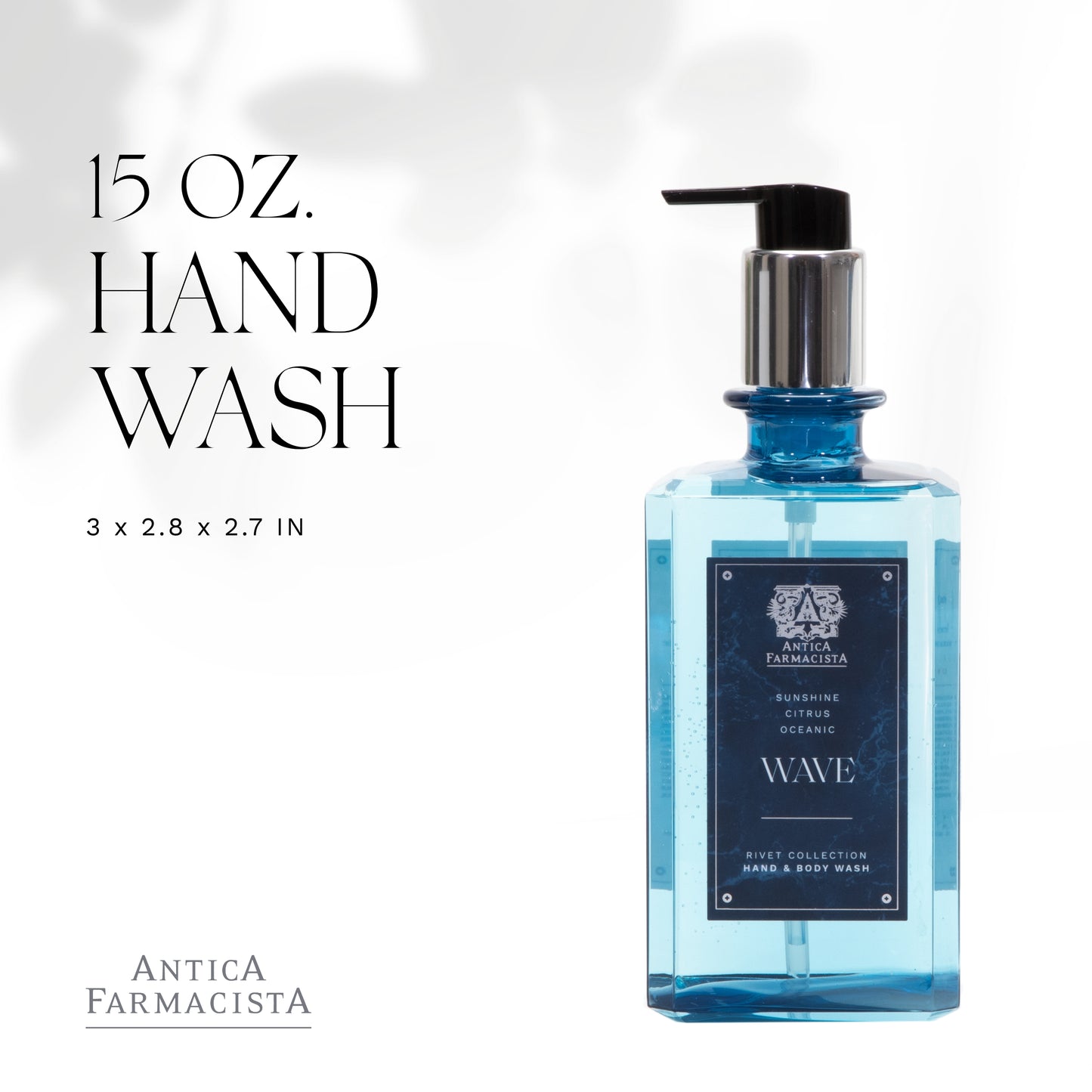 Antica Farmacista Hand Wash, Wave, 15.3 Fl Oz