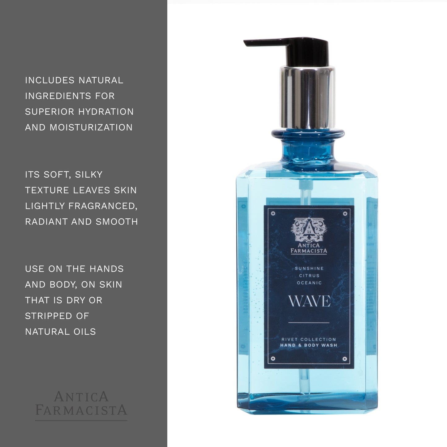 Antica Farmacista Hand Wash, Wave, 15.3 Fl Oz