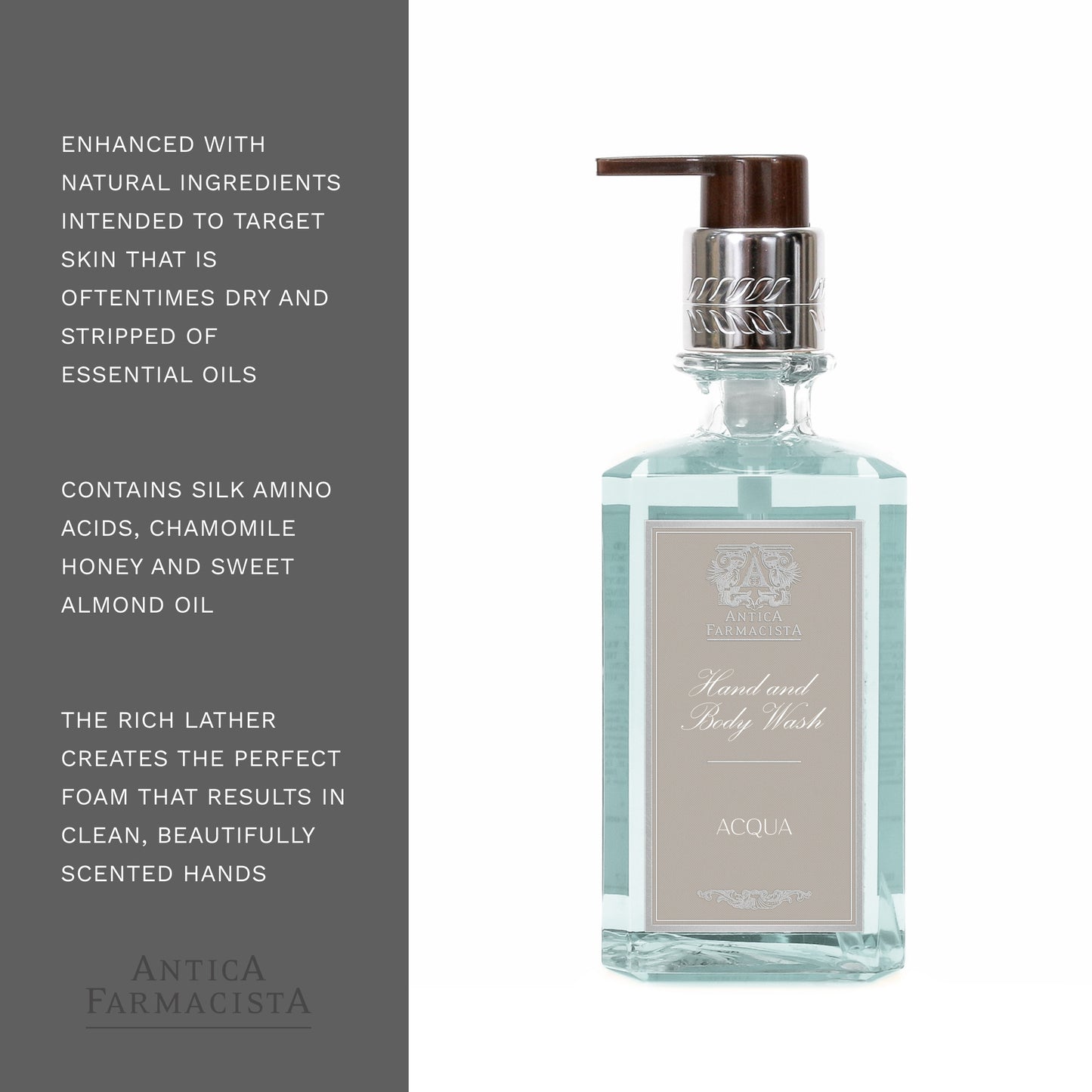 Antica Farmacista Hand Wash, Acqua, 10 Fl Oz