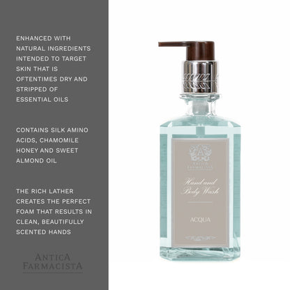 Antica Farmacista Hand Wash, Acqua, 10 Fl Oz