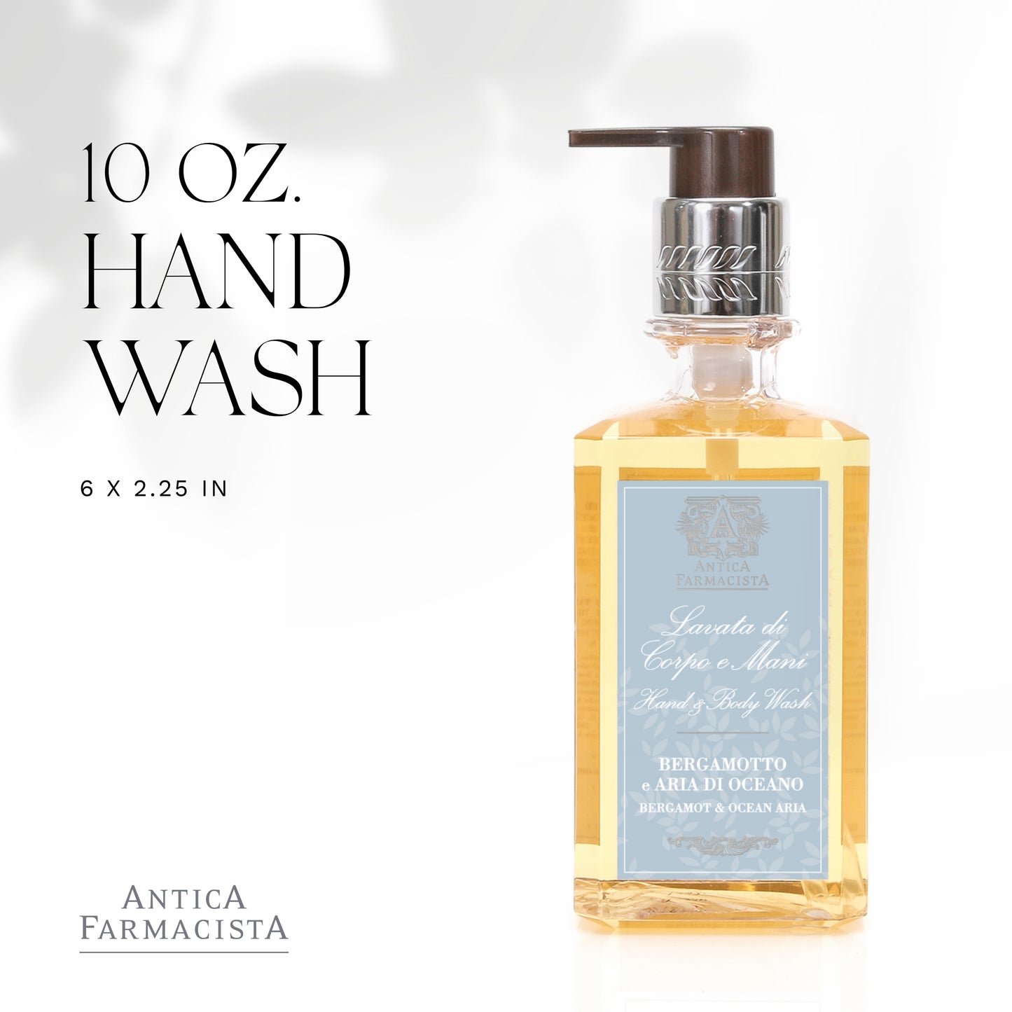 Antica Farmacista Hand Wash, Bergamot & Ocean Aria, 10 Fl Oz