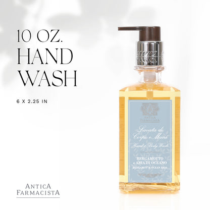 Antica Farmacista Hand Wash, Bergamot & Ocean Aria, 10 Fl Oz