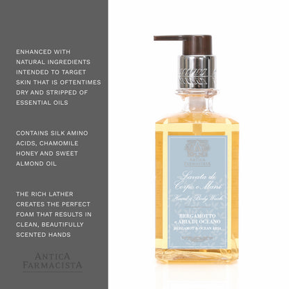 Antica Farmacista Hand Wash, Bergamot & Ocean Aria, 10 Fl Oz
