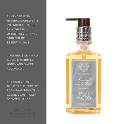 Antica Farmacista 10 Oz Hand Wash Ironwood, 10 Fl Oz