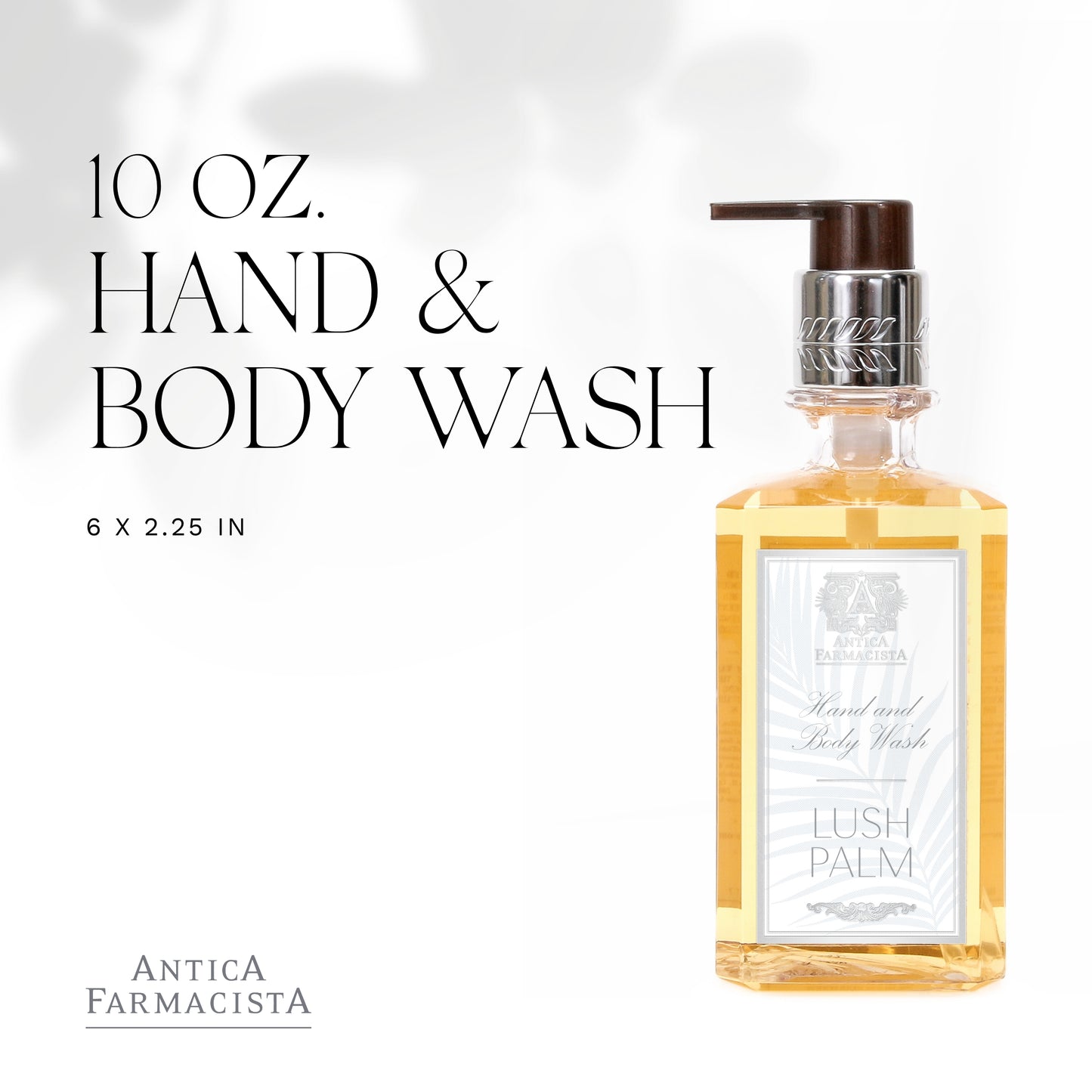 Antica Farmacista Lush Palm Hand and Body Wash, 10 Fl Oz
