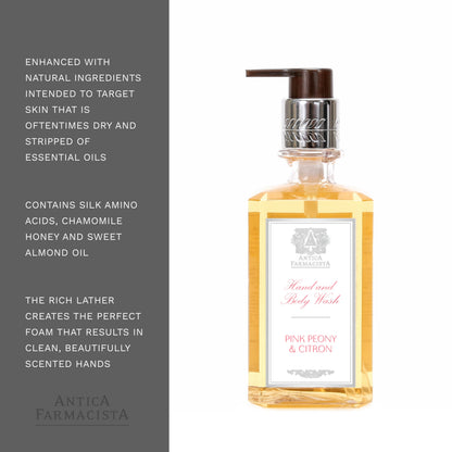 Antica Farmacista Hand Wash, Peonia, Gardenia & Rosa, 10 Fl Oz