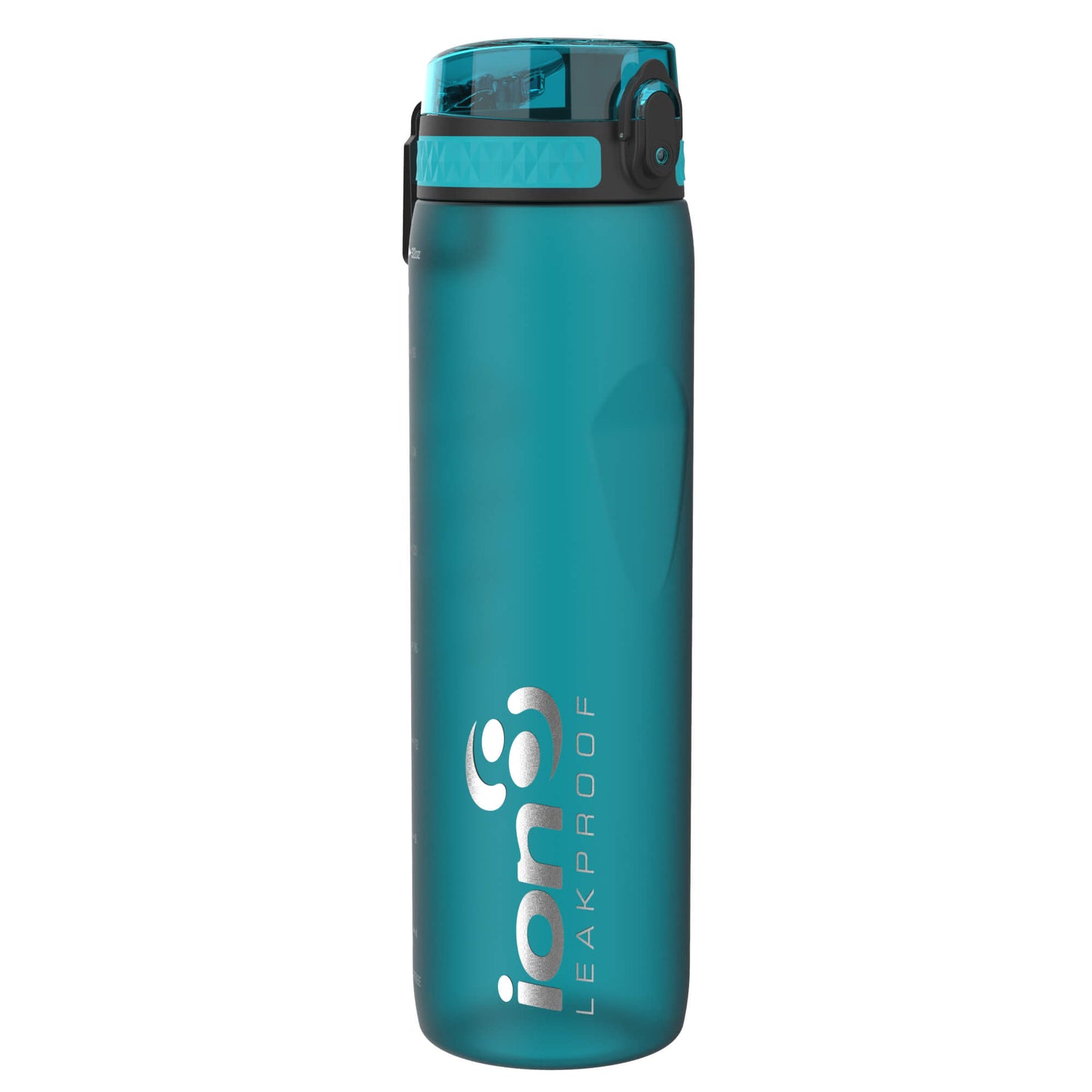 Ion8 Sport/Bike Water Bottle - Leakproof and BPA-free Water Bottle - Fits in Lunch Boxes, Handbags, Car Cup Holders, Backpacks, 34 oz/1000 ml (Pack of 1) - OneTouch 1.0 - Aqua