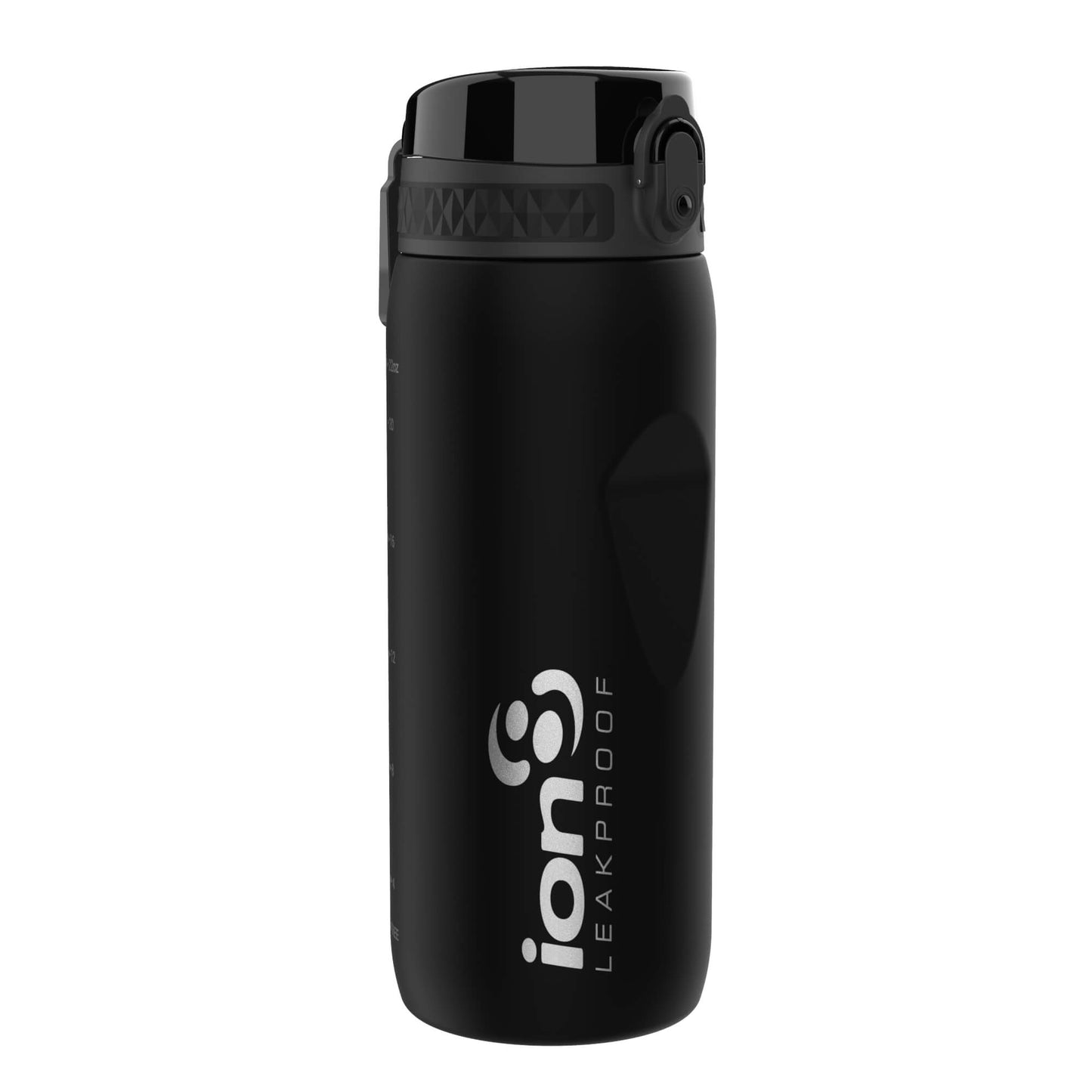 Ion8 Sport/Bike Water Bottle - Leakproof and BPA-free Water Bottle - Fits in Lunch Boxes, Handbags, Cup Holders, Backpacks and Bike Holders, 25 oz/750 ml (Pack of 1) - OneTouch 1.0 - Black