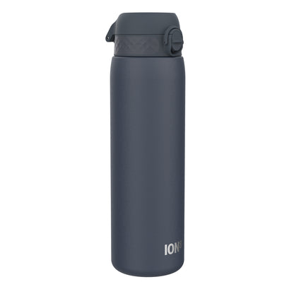 Ion8 Stainless Steel Water Bottle - Food-Safe and Odor Resistant - Fits Car Cup Holders, Backpack Pockets, and More, 40 oz / 1200 ml (Pack of 1) - OneTouch 2.0 - Navy 2.0