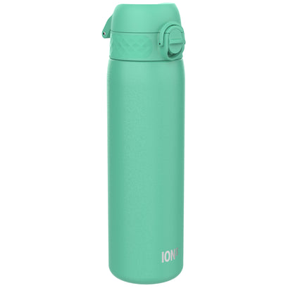 Ion8 Stainless Steel Water Bottle - Food-Safe and Odor Resistant - Fits Car Cup Holders, Backpack Pockets and More, 20 oz / 600 ml (Pack of 1) - OneTouch 2.0 - Teal 2.0
