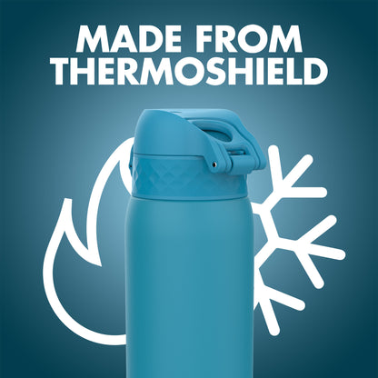 Ion8 Double Wall Stainless Steel Leakproof Water Bottle - 11 oz/320 ml - Blue