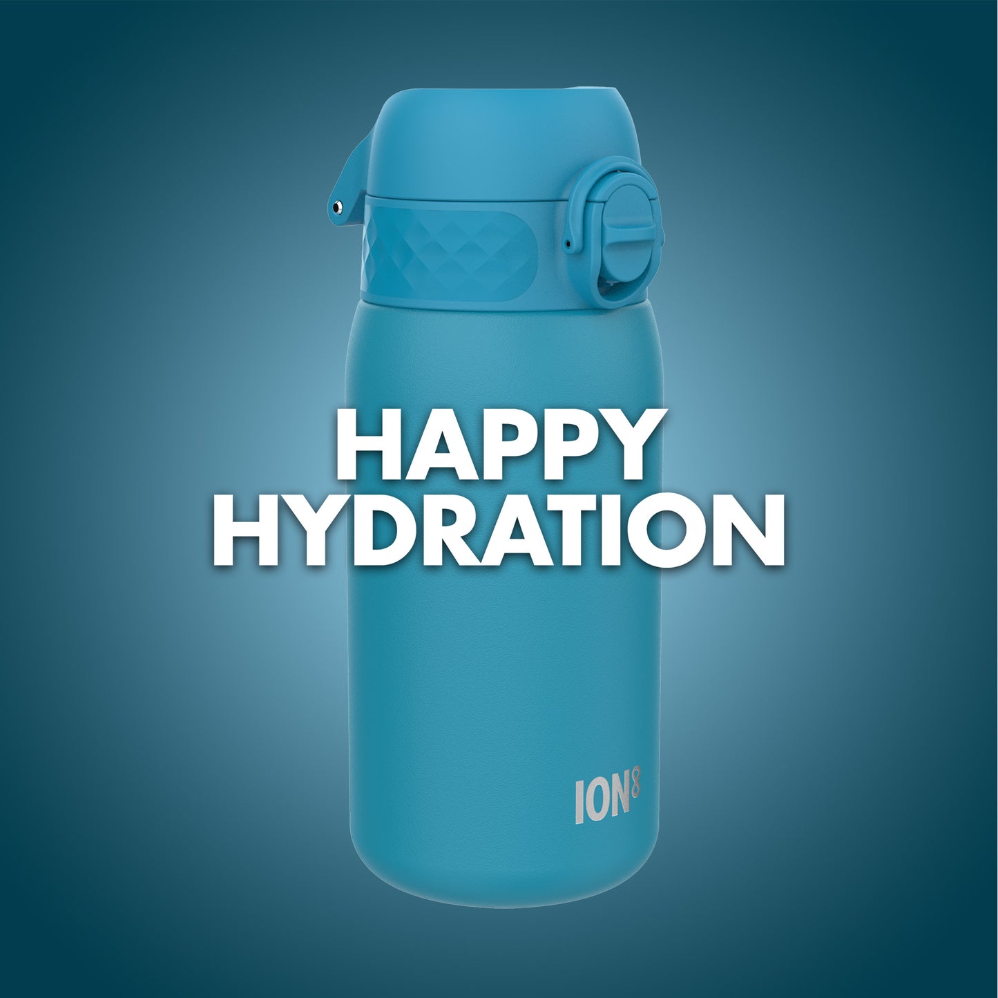 Ion8 Double Wall Stainless Steel Leakproof Water Bottle - 11 oz/320 ml - Blue