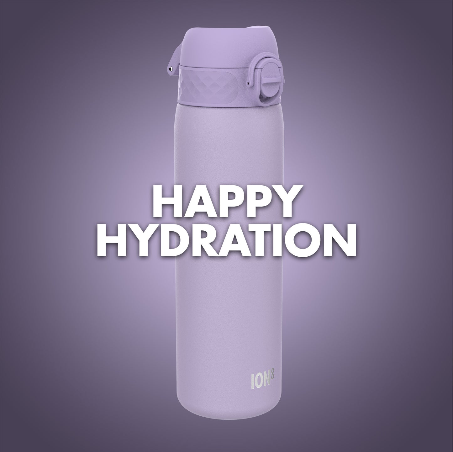 Ion8 Double Wall Stainless Steel Leakproof Water Bottle - 17 oz/500 ml - Periwinkle