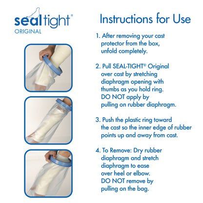 Seal-Tight Original - Cast & Wound Protector for Arm, Short, 23"