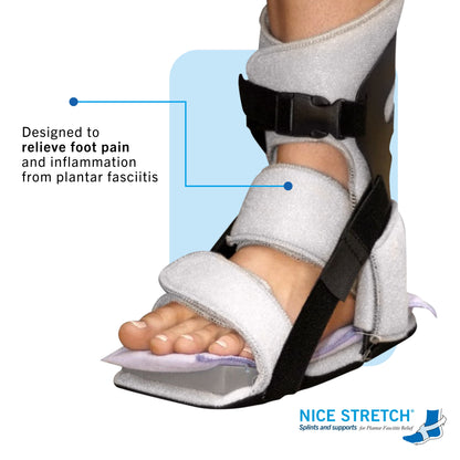 Nice Stretch Original - Plantar Fasciitis Night Splint, Medium