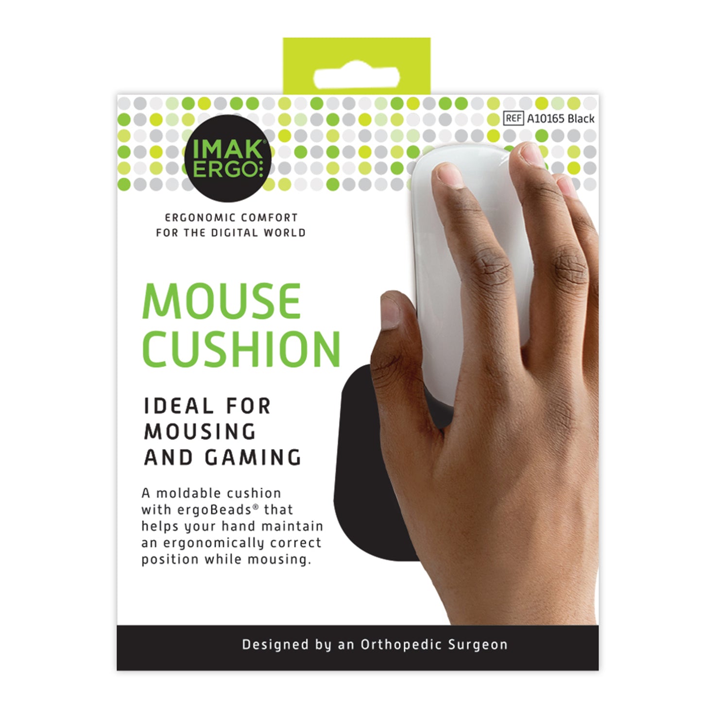 IMAK Ergo Mouse Cushion, Black