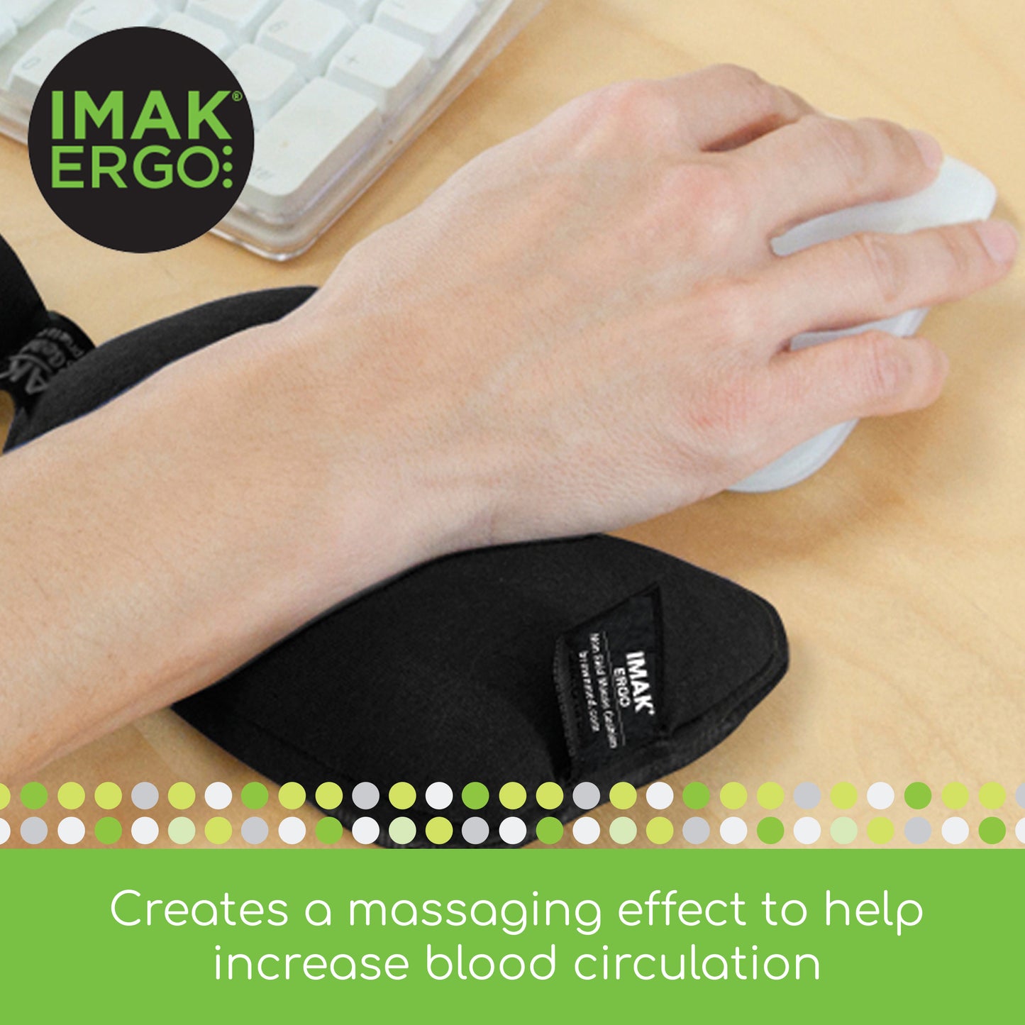 IMAK Ergo Mouse Cushion, Black