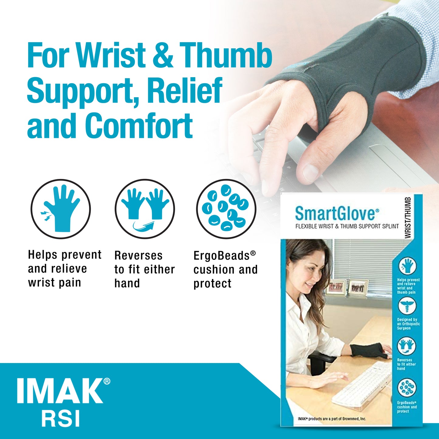 IMAK RSI Smart Glove, X-Small