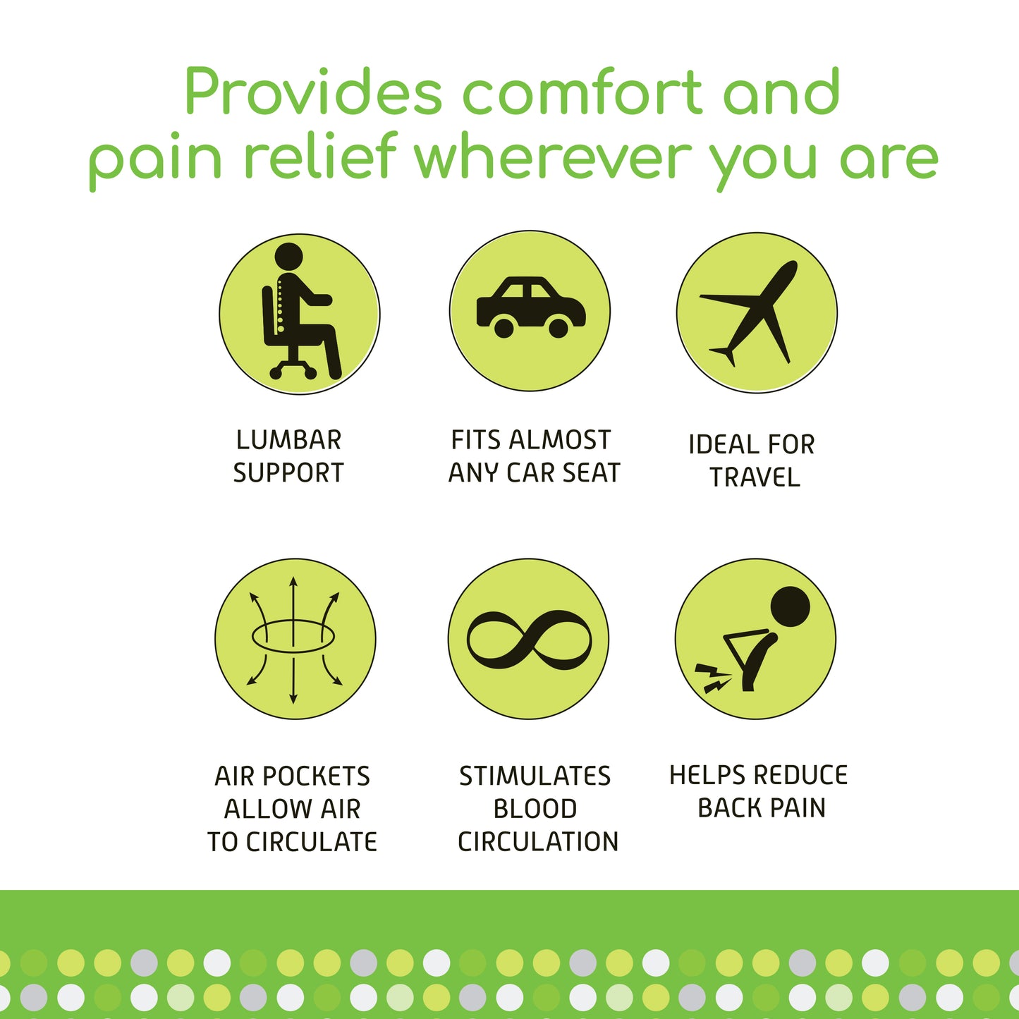 IMAK Ergo Back Cushion