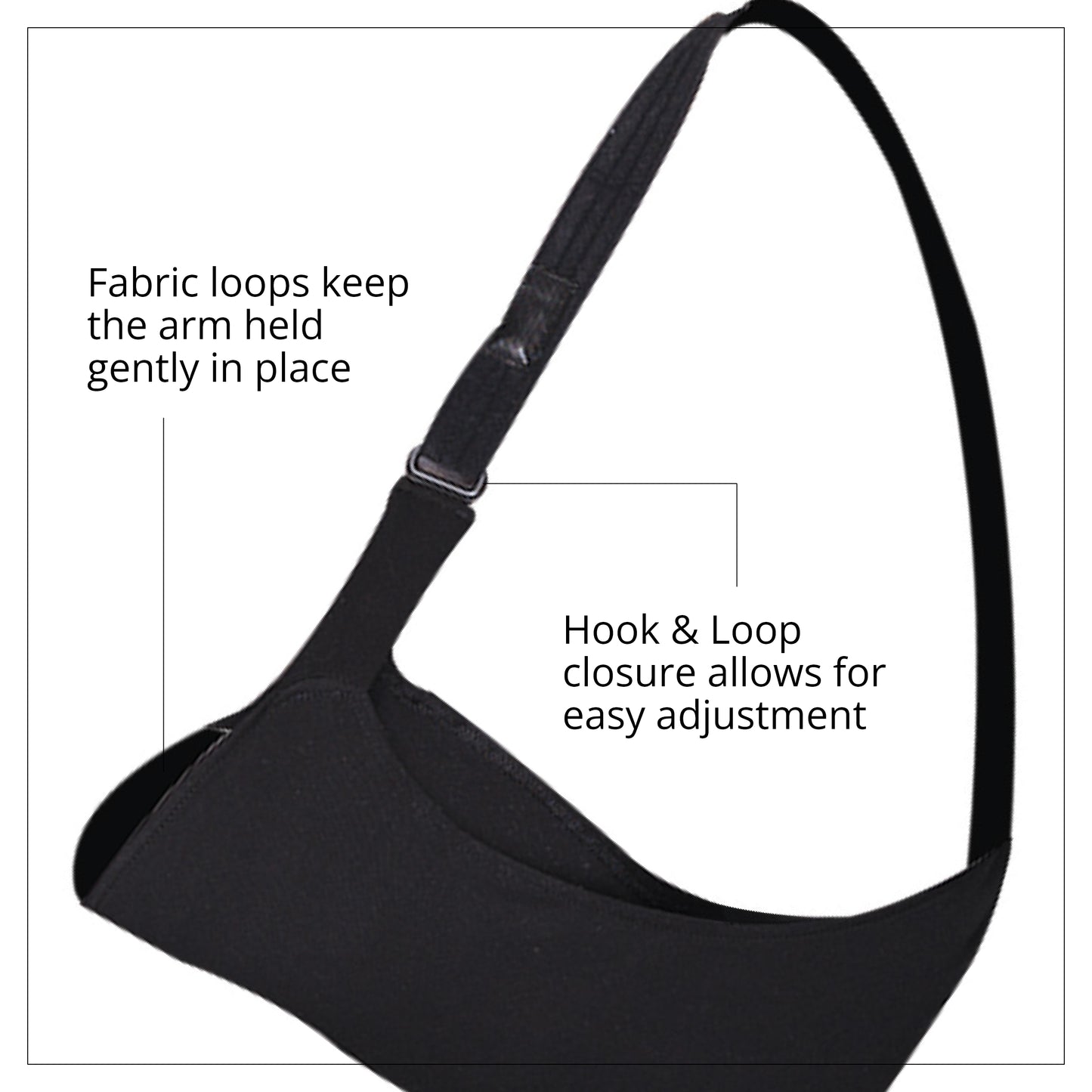 Joslin Ultimate Arm Sling¬Æ, Child/Small Adult ‚Äì Arm Sling for Broken & Fractured Bones ‚ÄìAdjustable Arm, Shoulder & Rotator Cuff Support ‚Äì Soft, Breathable, Cotton-Spandex Fabric