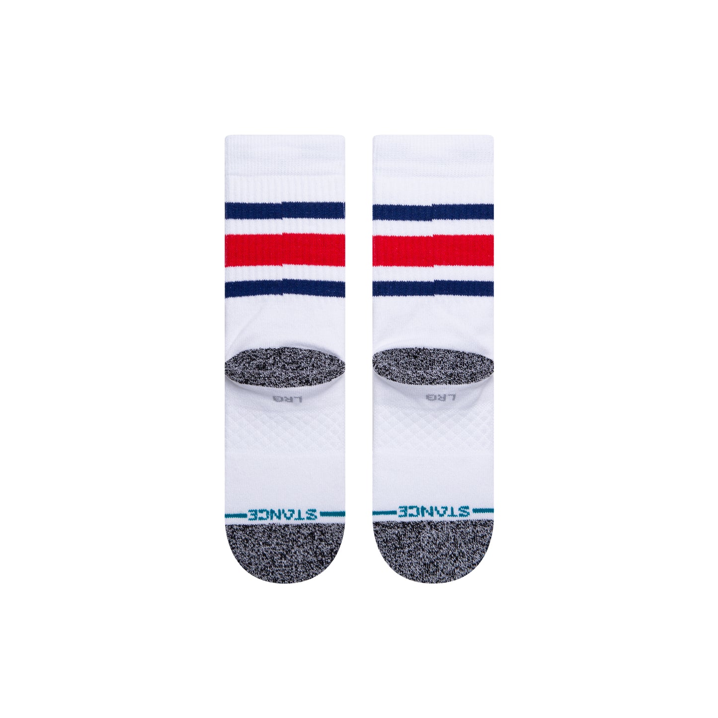 Stance Crew Boyd St Kids Socks (Medium, White Blue)