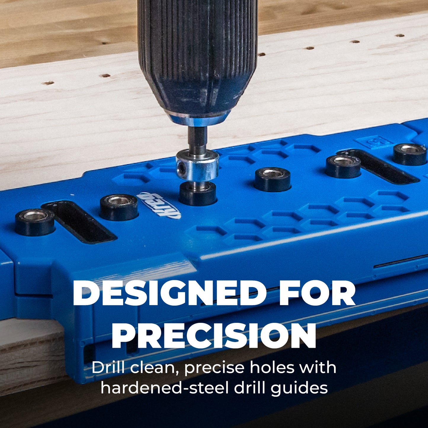 Kreg Shelf Pin Jig 1/4" (6mm), Blue