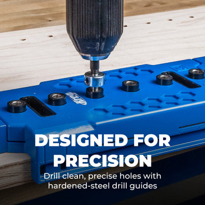 Kreg Shelf Pin Jig 1/4" (6mm), Blue