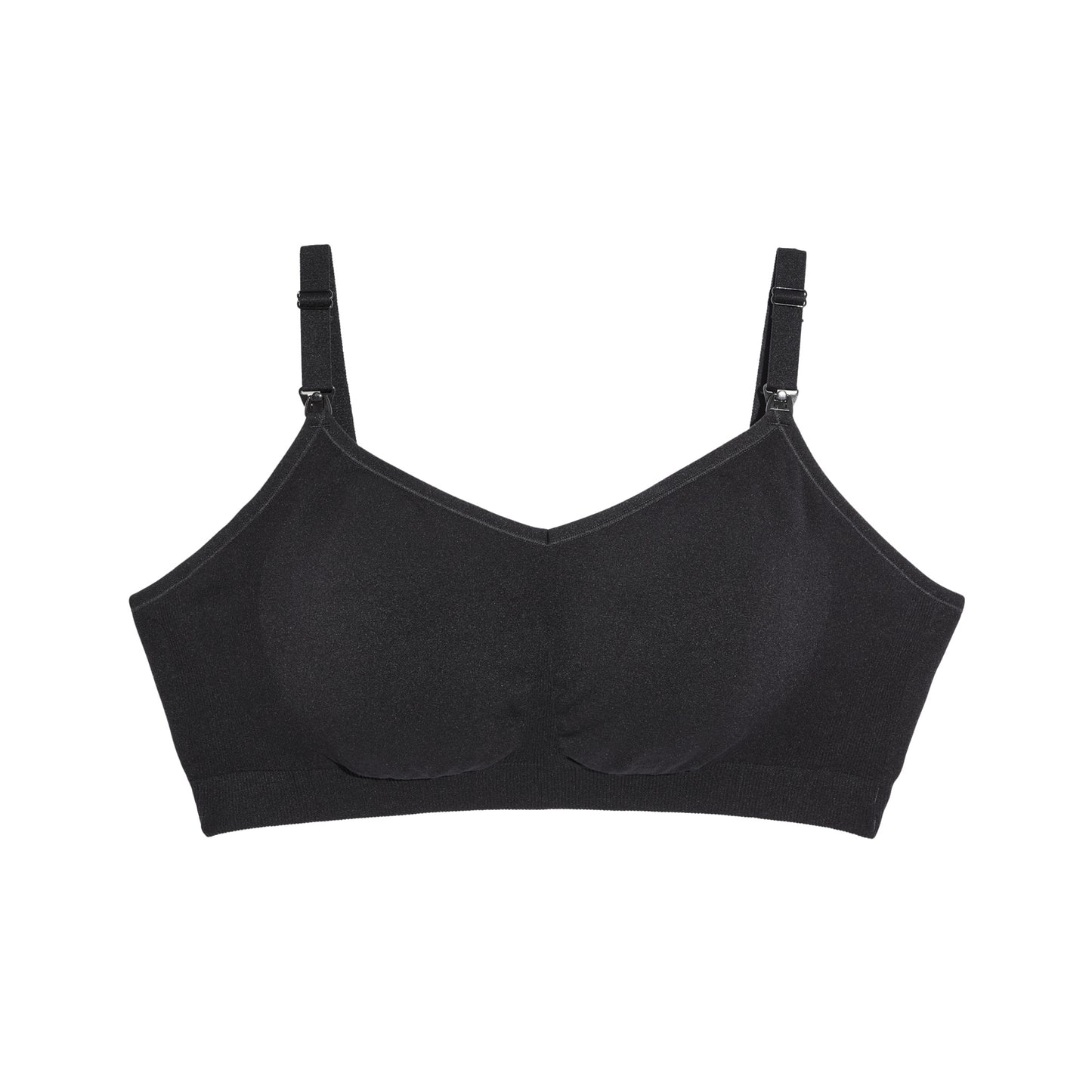 Knix Seamless BlissFit Leakproof Nursing Bra - Black - XX-Large+ (Fits 40E, 40F, 40G)