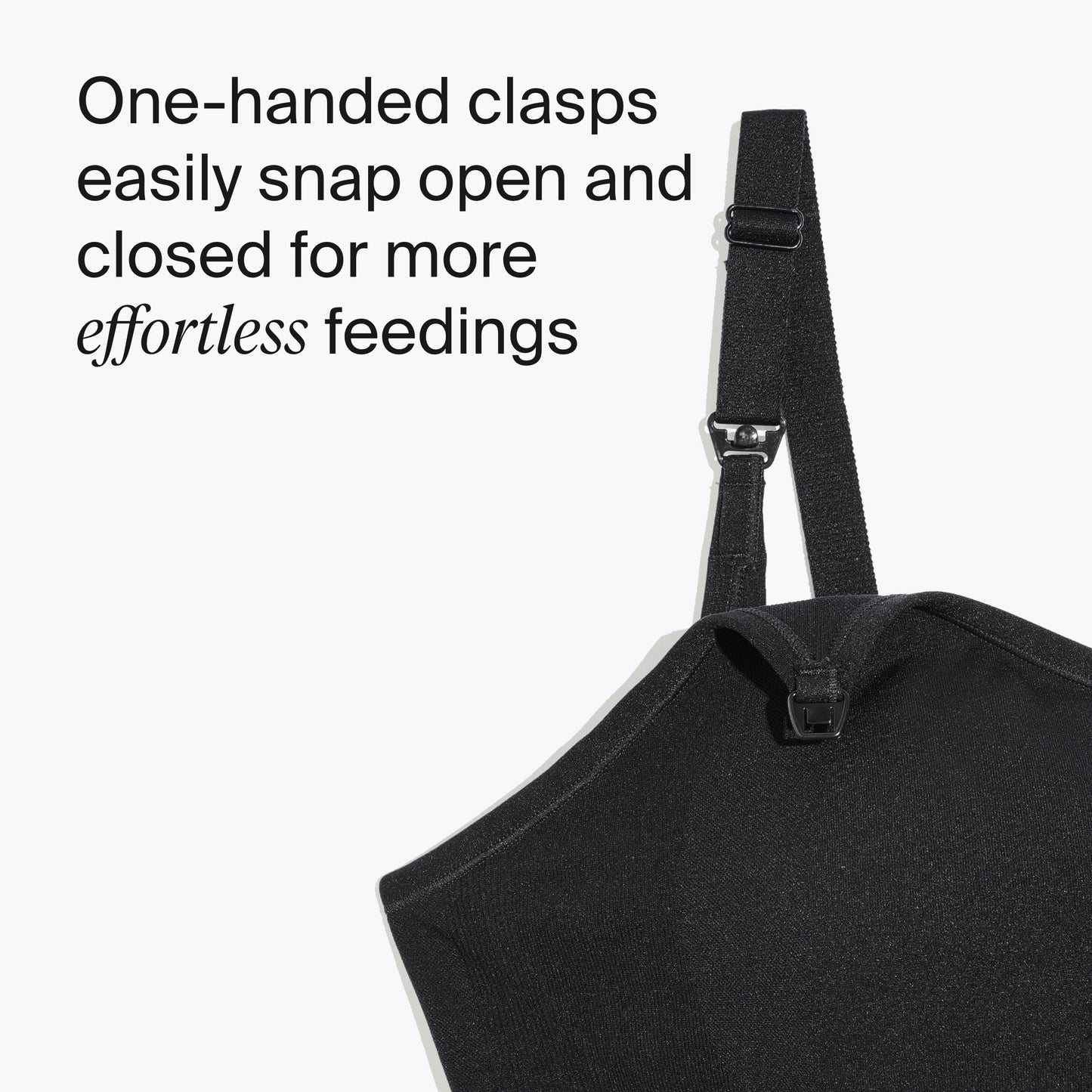 Knix Seamless BlissFit Leakproof Nursing Bra - Black - XX-Large+ (Fits 40E, 40F, 40G)