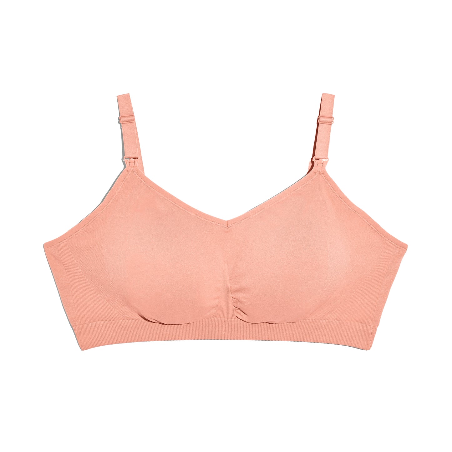 Knix Seamless BlissFit Leakproof Nursing Bra - Pink Ginger - X-Large+ (Fits 38E, 38F, 38G)