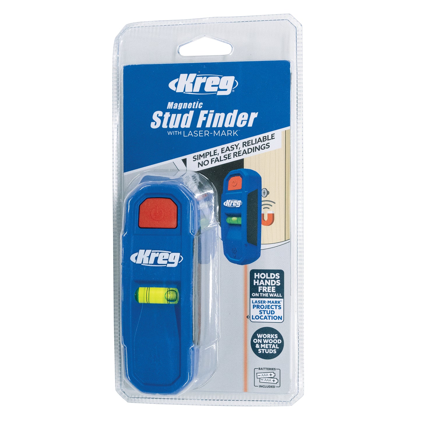 Kreg KMM1000LZ - Kreg Magentic Stud Finder with Laser Mark