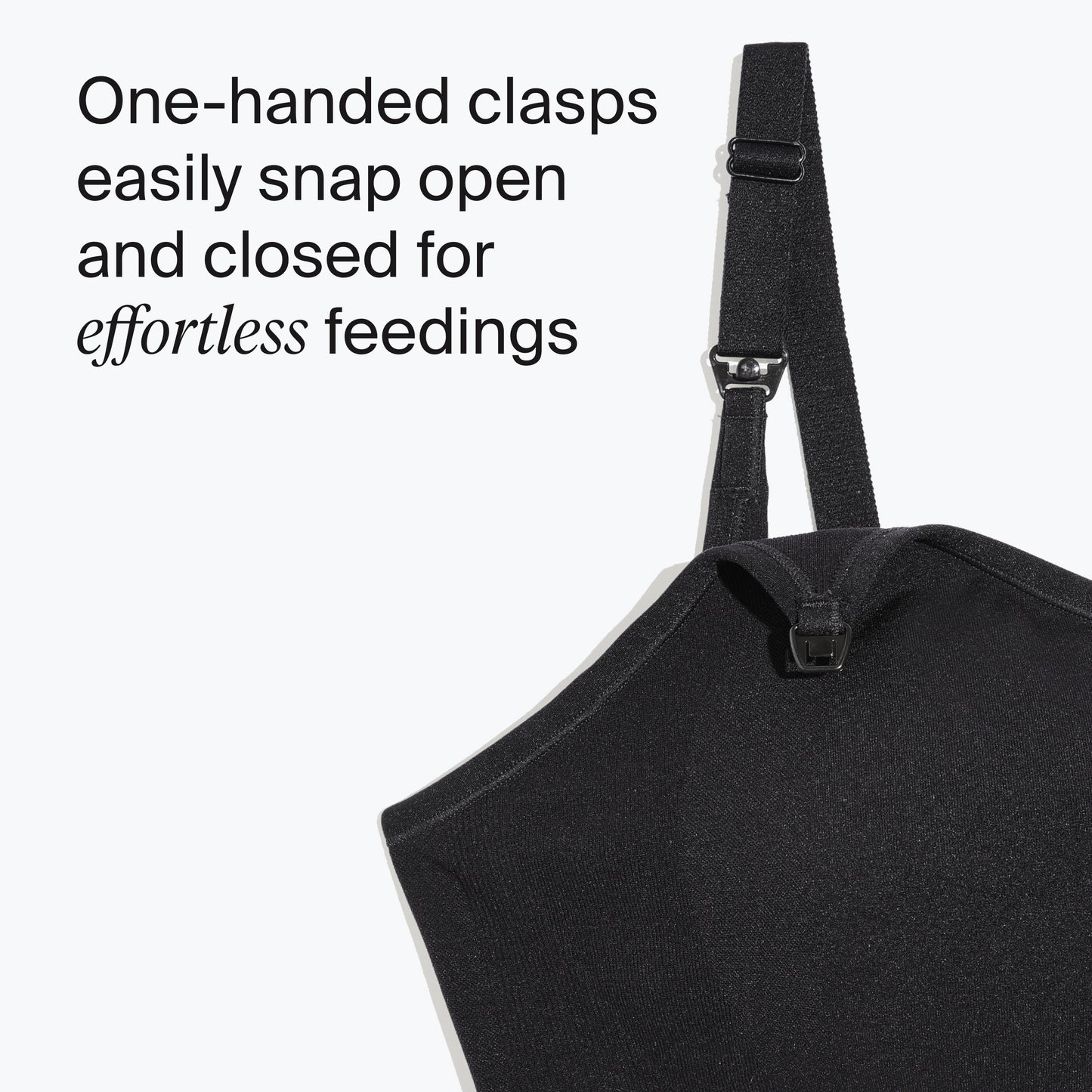 Knix Seamless BlissFit Leakproof Nursing Tank - Black - Large+ (Fits 36E, 36F, 36G)