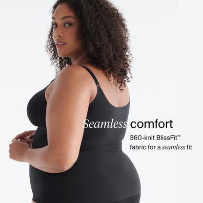 Knix Seamless BlissFit Leakproof Nursing Tank - Black - X-Large+ (Fits 38E, 38F, 38G)