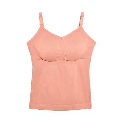 Knix Seamless BlissFit Leakproof Nursing Tank - Pink Ginger - XX-Large (Fits 40A, 40B, 40C, 40D, 40DD)