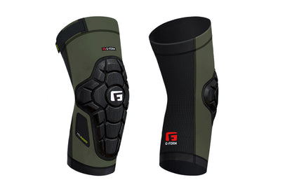 G-Form Pro-Rugged Knee Pad - Tactical Knee Pads & Knee Support - Army Green, Adult Small