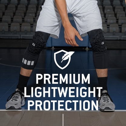 G-Form Pro Padded Compression Knee Sleeve - Knee Support for Men & Women - Black, Adult Small